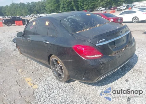 2016 Mercedes-Benz C 450 Amg 4Matic из США, поврежденный, VIN 55SWF6EB1GU123936